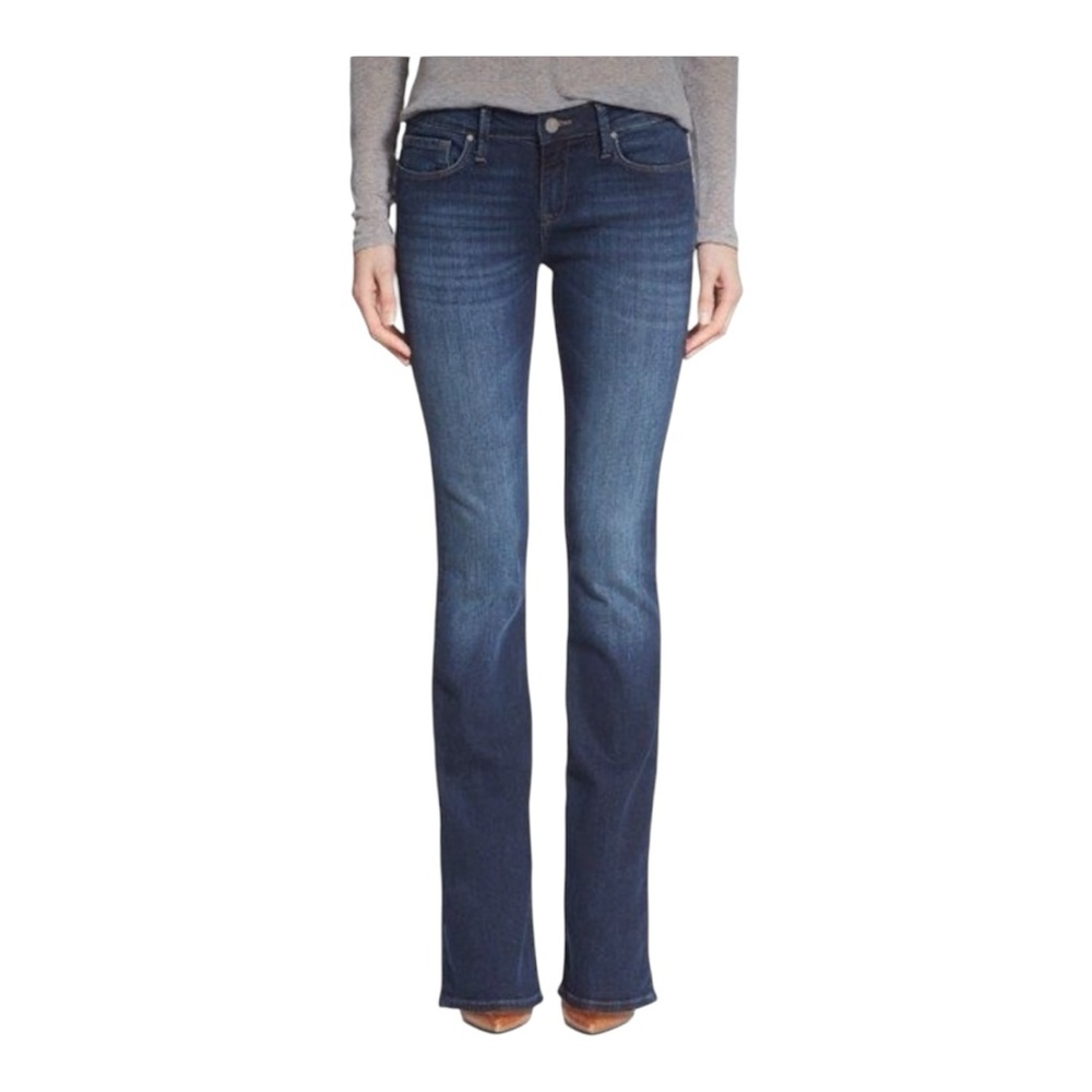 Mave Zoe mid rise boot cut dark wash jeans NWT size 29/32